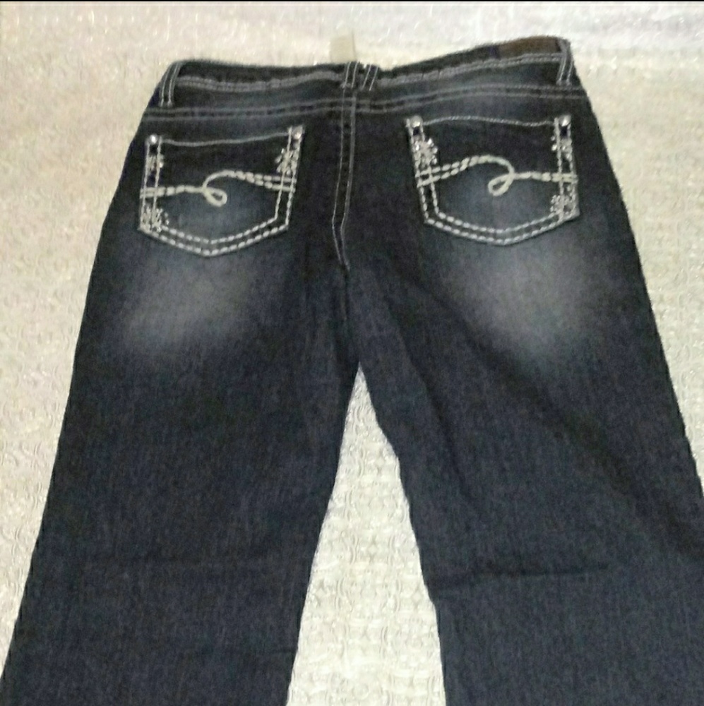 Justice Premium Wide Leg Jeans - Picture 2 of 8